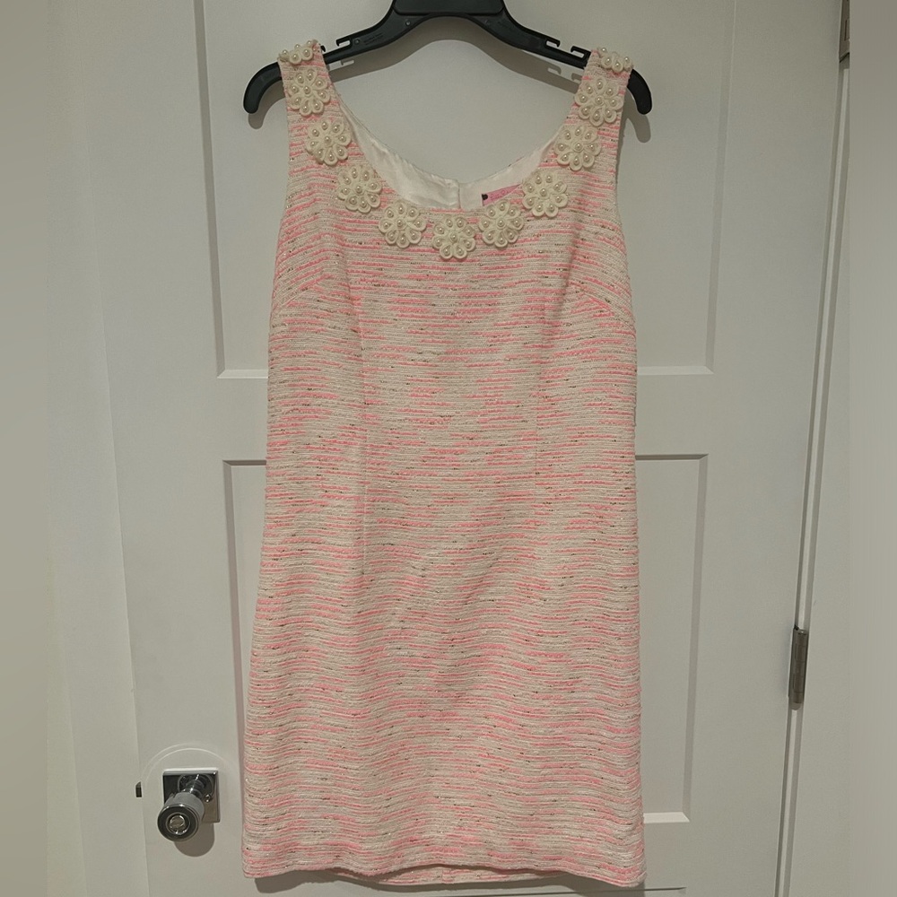 Lilly Pulitzer Tweed Pearl dress size 12